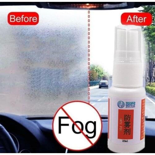 20ML Automotive Glass Antifogging Agent Glasses Helmet Car Windshield Glass Liner Repellent Agent Rearview Rain Repellent