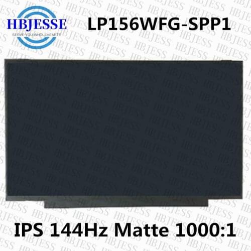15.6" 144Hz Laptop LCD Screen B156HAN09.2 Fit NV156FHM-NY4 LP156WFG-SPP1 For Lenovo Legion 5-15ARH05H S7-15IMH5 40pin eDP
