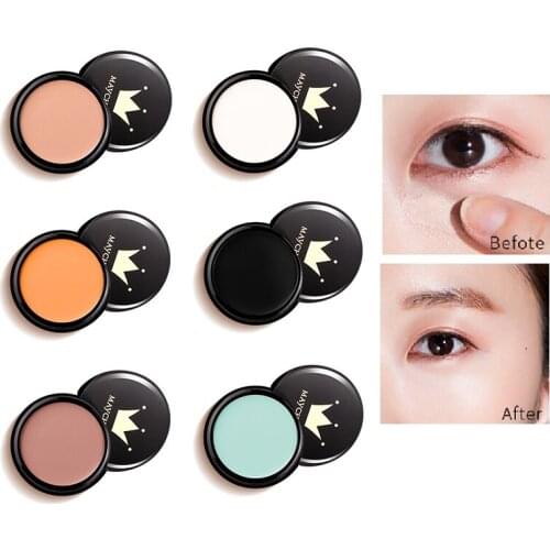 12 Color Facial Concealer Moisturizing Skin Concealer Cream Base Foundation Cover Dark Circle Spot Facial Maquiagem Women TSLM1