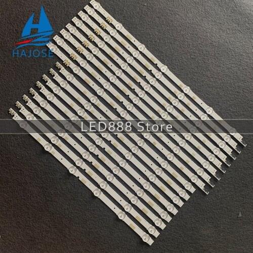 16pcs/lotLED Backlight13 lamp For Sam sung 50" TV UE50JU6800 V5DR_500SCA_R1 V5DR_500SCB_R1 CY-TJ050HGNV2H UE50JU6850 BN96-38479A