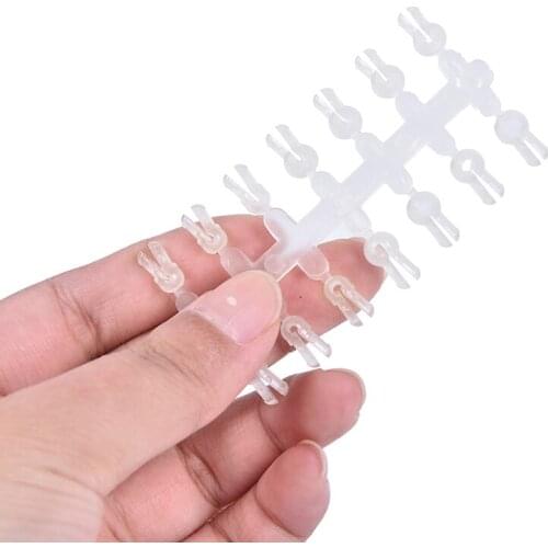 2pcs(card) Fishing Glow Stick Clip Used On Fishing Rod Feeder Clip On The Rod Tip Fluorescent Light Sticks Light Night Float