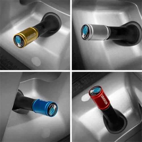 4pcs/lot Universal Motorcycle Bicycle Truck Car Tire Wheel Valve Caps Grenada Style Tyre Air Valve Stem Dust Caps Accessories