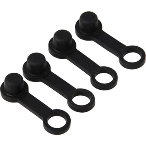 4Pcs Universal Car Motorcycle Rubber Oil Drain Screw Caps Exhaust Dust Covers