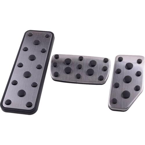 Car Footrest Brake Gas Pedal Pad Cover Fit for Subaru Forester Impreza Crosstrek Outback Legacy Ascent 2020 2021