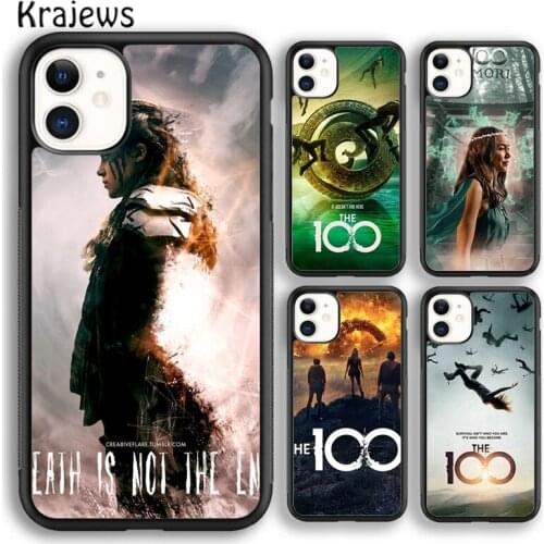 Krajews Hot Sale TV Show The 100 series soft Phone Case Cover For iPhone 5s SE 2020 6s 7 8 plus X XS XR 11 12 mini pro max Shell