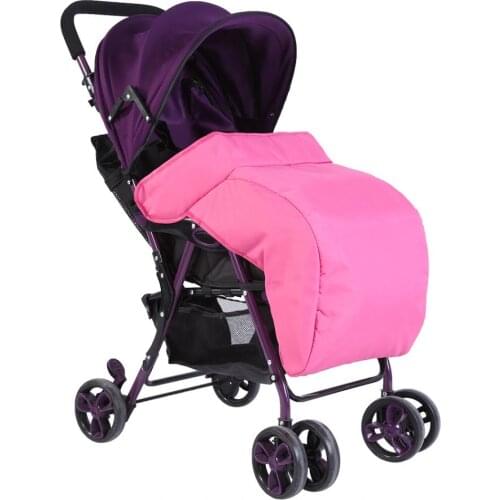 Waterproof Universal Baby Stroller Foot Muff Buggy 300D Oxford Cloth Cotton Pram Pushchair Foot Cover Baby Stroller Accessories