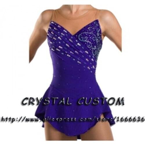 Custom Figure Skating Dresses For Women Beautiful New Brand Vogue Figure Skating Dresses For Competition DR2873