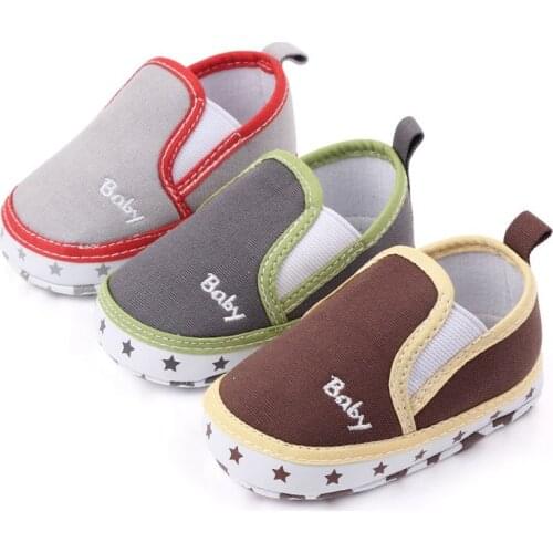 Baby Casual Shoes 6-12 M Baby Girls Shoes Boys Breathable Anti-Slip Casual Sneakers Autumn Toddler Soft Soled Walking Shoes
