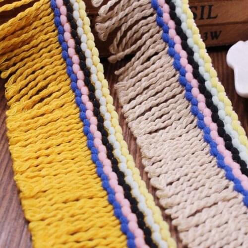 1yards/lot Sewing Fringe Tassel Trim Thin Lace Decoration Silk Tassel Fringe Trim Tassels for Jewelry Diy Clothes Accessories