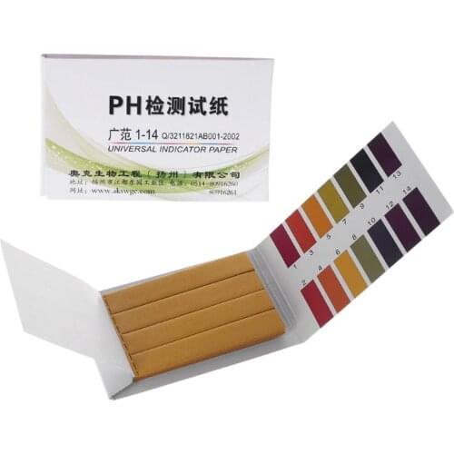 1-14 PH Tropical Aquarium Cold Water Fish Tank Testing Kit 80 Test Paper