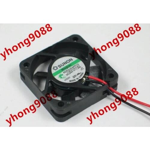 SUNON KDE2404PFV2 11.MS.B1443.A.GN.X DC 24V 1.4W 40X40X10mm Server Cooling Fan