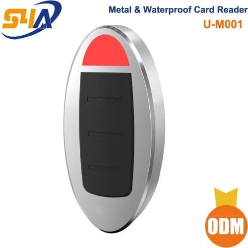 Waterproof Metal Proximity RFID Card Reader for RFID Access Control Systems