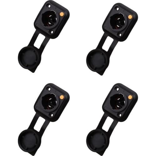 Bescoos 4PCS IP65 Waterproof Power Connector Rated At 20A/250V AC