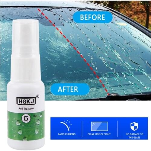 1PCS HGKJ-5-20ml Automotive Glass Antifogging Agent Glasses Helmet Defogging Agent Coating Anti-fog Agent Rearview Clear Vision