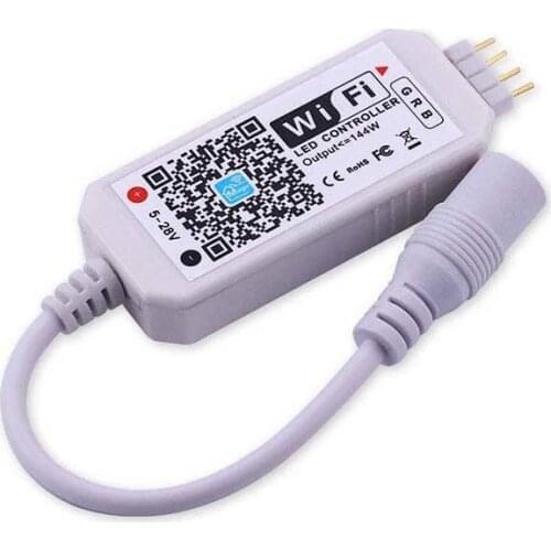 1 Pcs Wifi Mini RGB Music Bluetooth Controller Light Strip Wireless Remote Controller For RGB RGBW LED Strip Smart Home