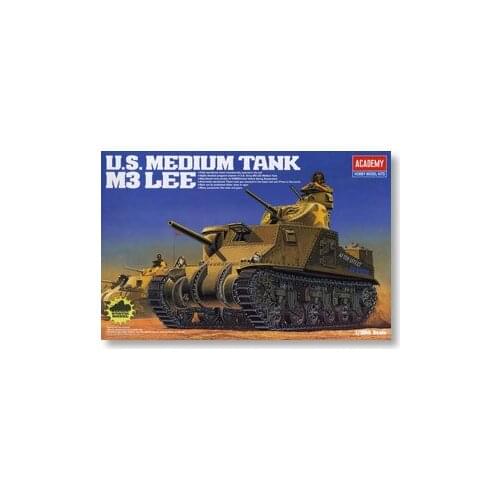 ACADEMY 13206 M3 Lee medium tanks 1/35 scale model