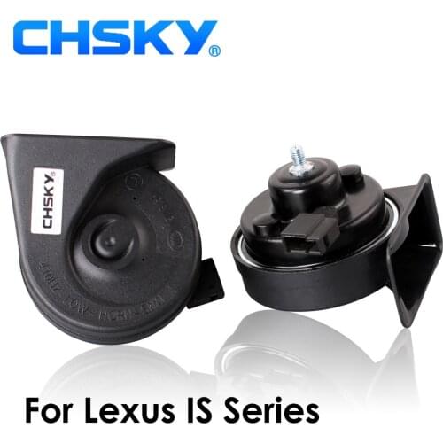 CHSKY Car Horn Snail type Horn For Lexus IS 250 2006 to NOW 12V Loudness 110-129db Auto Horn Long Life Time High Low Klaxon