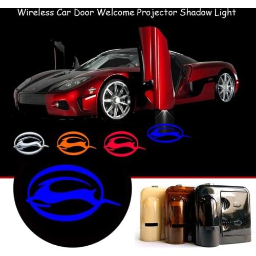 2pcs 3D Impala Logo Wireless Car Door Laser Projector LED Welcome Light Car Led Light