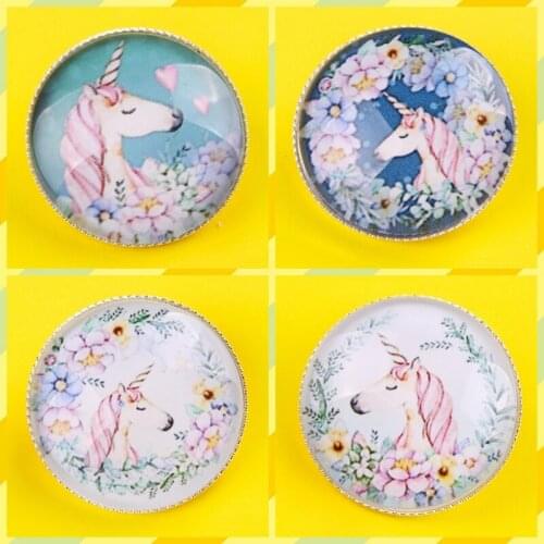 Brooch Horse Pins Unicorn Brooch Pin Badge For Clothes Jacket Collar Badge For Women Men Child Lapel Cartoon Animal Badge