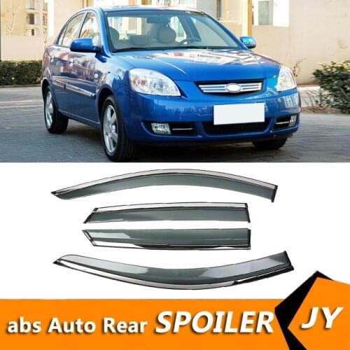 For KIA RIO 2007 Window Visor Vent Shades Sun Rain Deflector Guard For KIA RIO Auto Accessories 4PCS/SET
