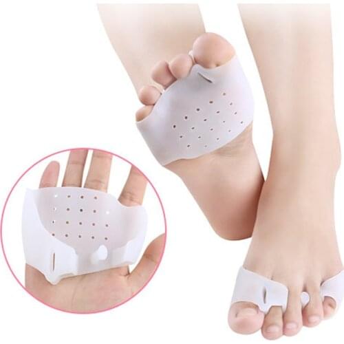 Forefoot Cushion Pads Spreader for Bunion Toe Separator Foot Cushions Hallux Valgus Bunion Corrector Orthopedic Pedicure Tools