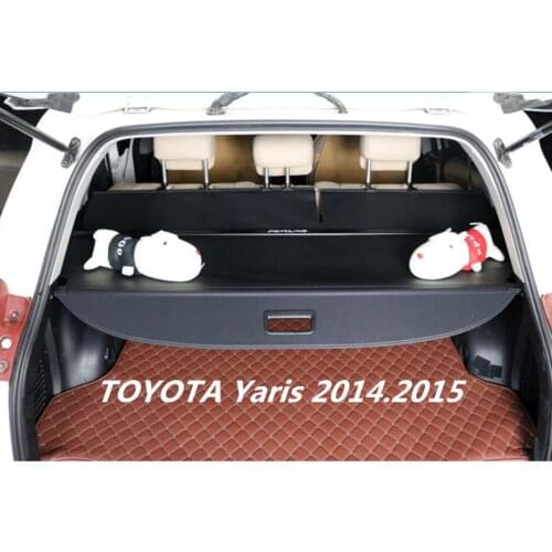JINGHANG For TOYOTA Yaris L 2014 2015 2016 2017 Rear Trunk Cargo Cover Security Shield Screen shade High Qualit