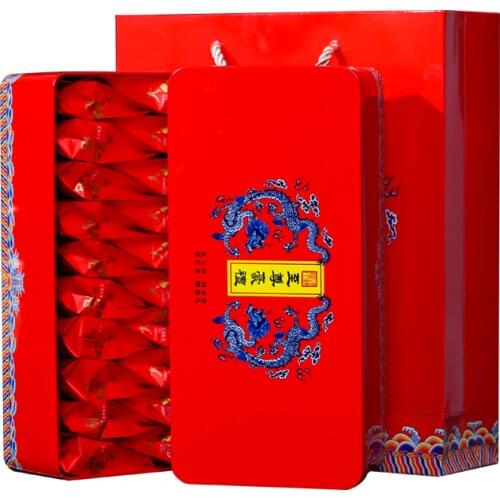 China Da Hong Pao Big Red Robe Oolong -Tea Dahongpao Oolong -Tea Organic Green Food -Tea Pot 125g