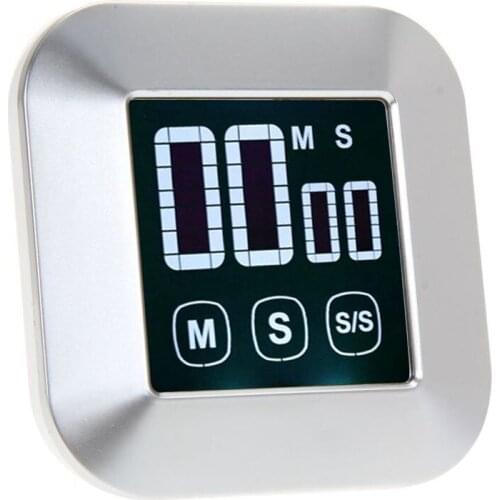 Kitchen Timer 0-99 Minutes Touch Screen LCD Backlight Digital Timer Alarm Clock Cooking Tools Kitchen Accessories