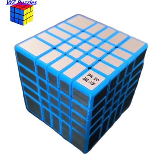 New JuMo Magnetic 5x5x5 Magic Mirror Block Cube Puzzle 3D Printing Cubo Magico Stress Reliever Educational Toys Children Adult