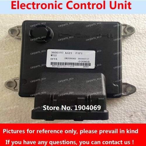 Engine Computer Board B6000717 28229562 3600100-KA21 MT22 ECU B6000373 28147280 3600100-VA39 For Dongfeng Sokon Car
