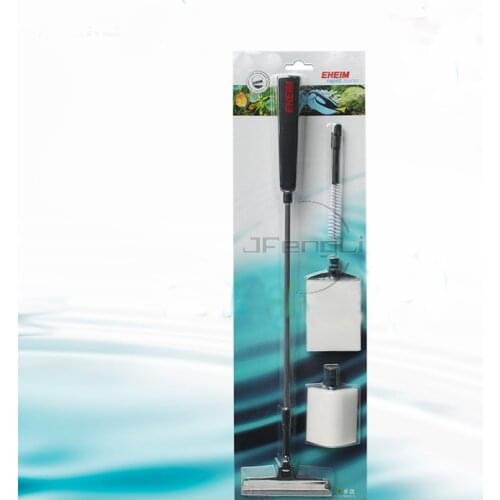 JFENGLI EHEIM Brush Multi-function glass cleaning kit Scraping algae knife for Marine Fish Plant Tank Aquarium