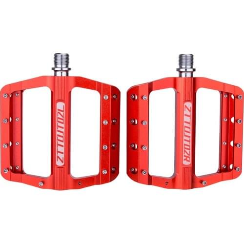 Aluminum Alloy CNC Pedals Chrome-molybdenum Steel Shaft Bearing Pedals Wide Foot Pedals Mountain Bike Pedals Mtb Accessories