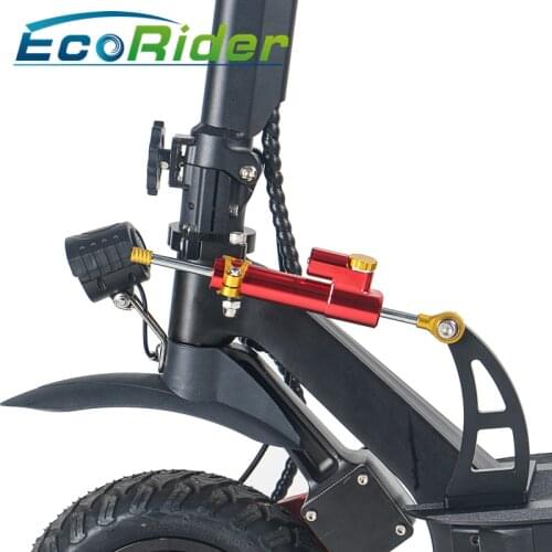 Ecorider Anti-Skid Front of off-road Electric Scooter Damper Non-destructive installation