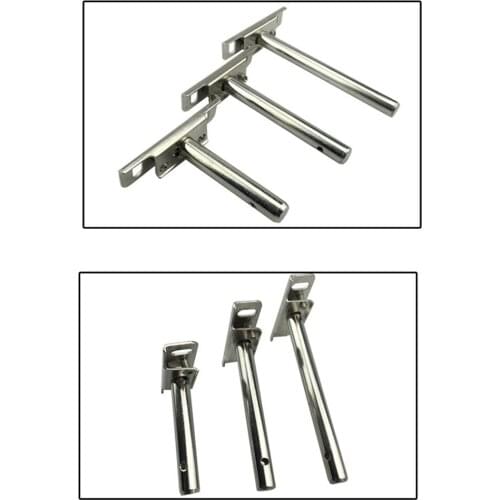 Heavy Duty Shelf Floating Bracket Invisible Support Hidden Blind Wall-mounted Rack Brace Supporter for Wood Shelves