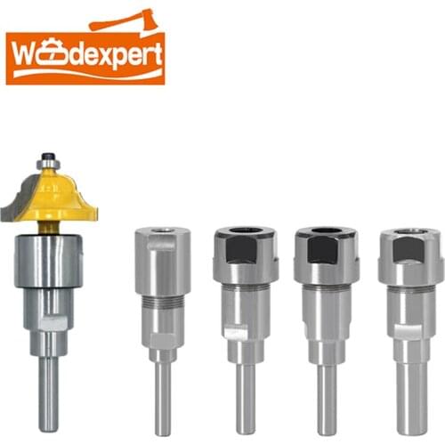 1/4 "8mm 12mm 1/2" Router Bit Extension Converter Collet forWood Milling CutterEngraving Machine