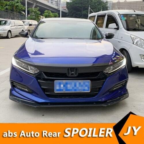 For Honda Accord Body kit spoiler 2018-2019 For Accord BT ABS Rear lip rear spoiler front Bumper Diffuser Bumpers Protector