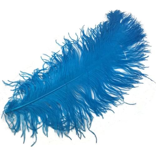 50 PCS natural Turquoise ostrich feather 50-55 cm / 20 to 22 inches feathers ostrich plume wedding decoration free shipping
