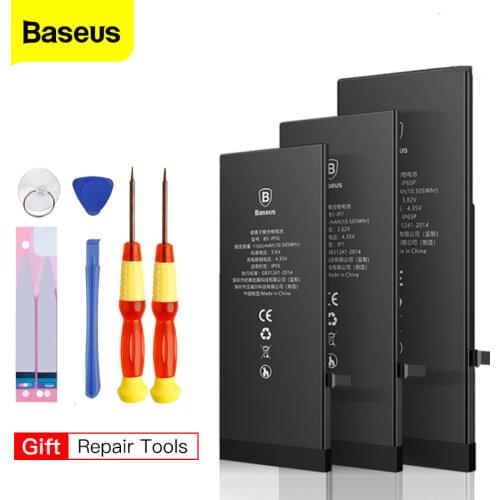 Baseus Battery For iPhone 6 6s 6 s 7 8 Plus Original High Capacity Bateria Replacement Batterie For iPhone X Xs Max Xr 7P 8P