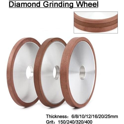 100mm Diamond Grinding Wheel 150-400Grit For Cutting Circular Saw Blade For Tungsten Steel Milling Cutter Grit 150-400