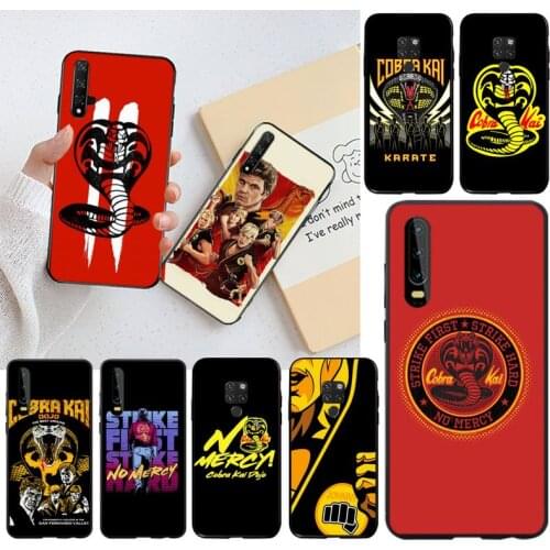 Cobra Kai Season 3 No Mercy Phone Case for Huawei P40 P30 P20 lite Pro Mate 30 20 Pro P Smart 2020 prime