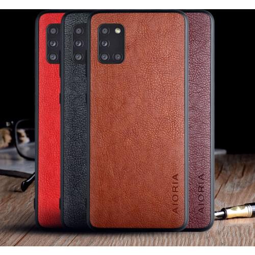 Case for Samsung Galaxy A71 A51 A31 A41 A21 A21S A11 A91 A81 5G funda luxury Vintage Leather skin coque phone cover case capa