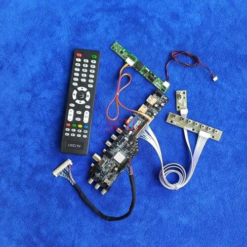 For M240HTN01.0/M240HTN01.1/M240HTN01.2 LCD/LED KIT LVDS 30 Pin HDMI-compatible USB VGA AV 1920*1080 Digital Monitor drive board