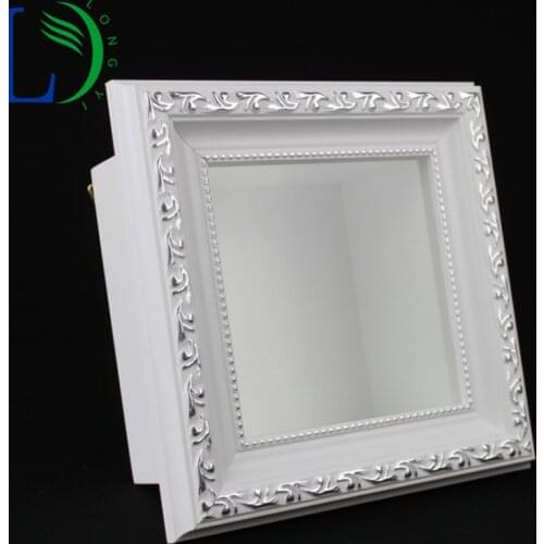 European Wooden Storage Box Jewelry Container Flower Organizer High Quality White Wood Gift Box For Home Office Decoration