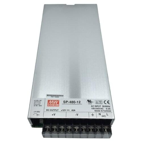 [Seven Neon]MEAN WELL SP-480 3.3V 5V 12V 15V 24V 48V 480W High power High effection Single Output Switching Power Supply