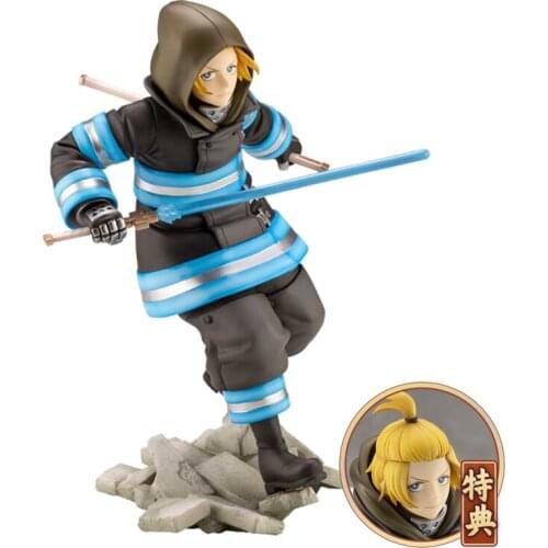 Kotobukiya Scorching Fire Brigade Arthur Boyle Anime Figures Collectibles Model Toy Desktop Ornaments Anime Toys Gifts