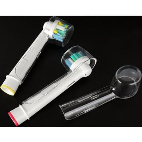New 4Pcs Dustproof Anti-Bacteria Electric Toothbrush Head Protective Covers Caps For Electric Toothbrush