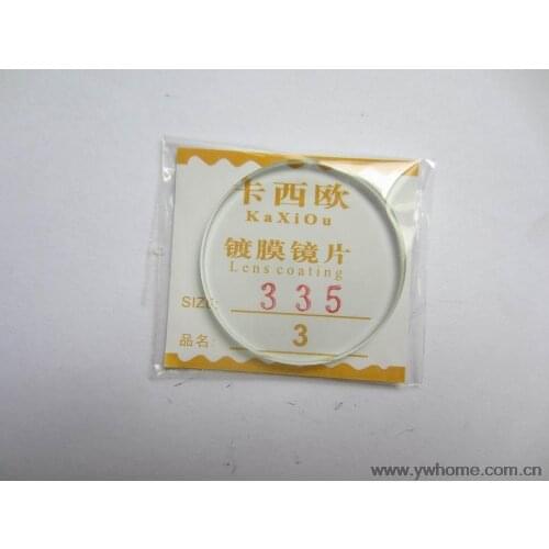33.5mm New flat glass watch crystal diameter 33.5 mm Thick 3.0mm