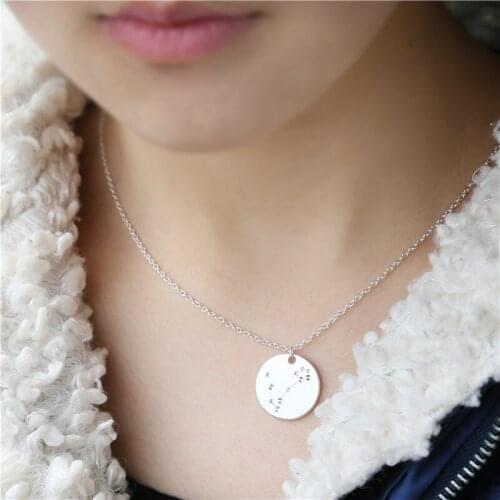 New European and American sales, Pisces pendant necklace to send mother girlfriend gifts