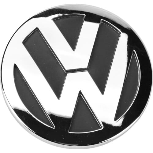 OEM Chrome 110MM Rear Trunk Lid Badge Car Logo Emblem Replacement 5ND 853 630 Fit for VW Volkswagen Tiguan 2011-2013
