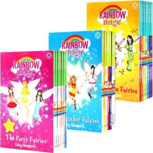 6-12 year 21 book/set Rainbow Magic Children English picture books Early chapter books for little girls Magic story book